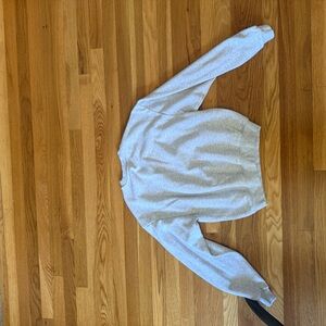 SKIMS Light Gray Crew Neck Sweater